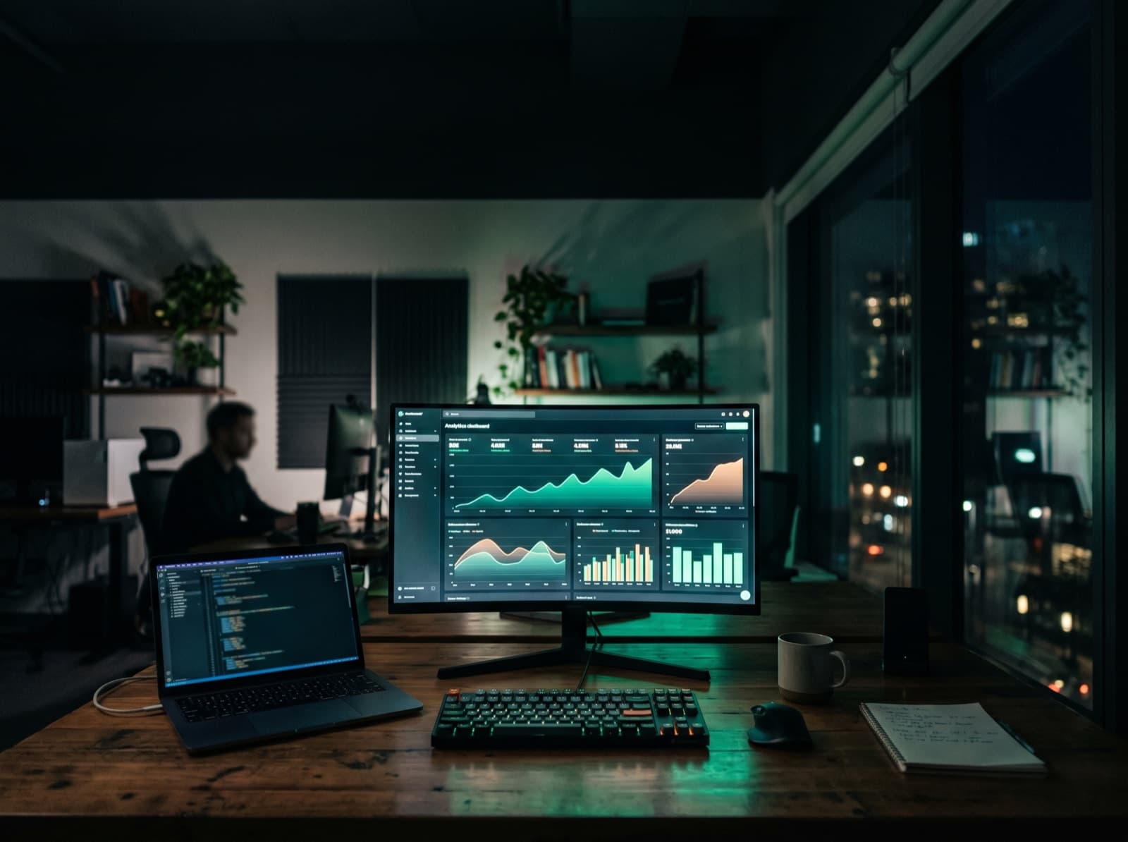 A live performance-marketing analytics dashboard